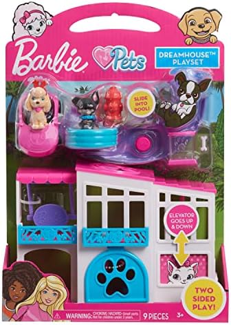 Barbie Pet Dreamhouse 2-Sided Playset