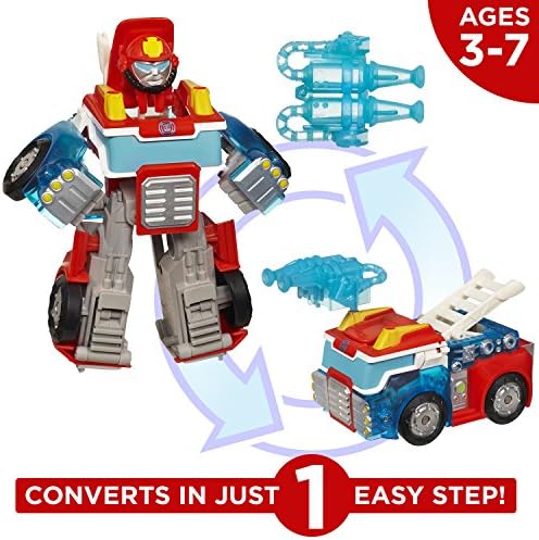 Transformers Playskool Heroes Rescue Bots Energize Heatwave The Fire Bot Converting Toy