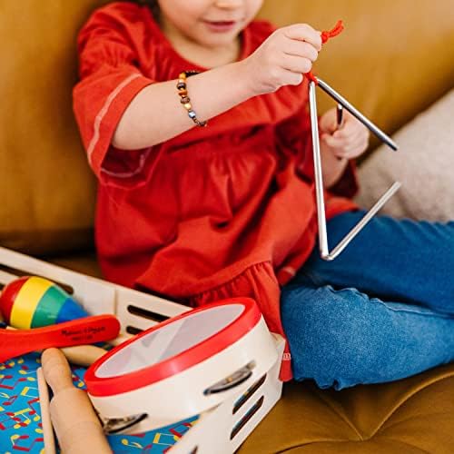 Melissa & Doug Melissa Doug Band-in-a-Box Clap Clang Tap - 10-Piece Musical Instrument