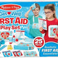 Melissa & Doug Melissa Doug Get Well First Aid Kit - 25 Toy Pieces - Pretend Play