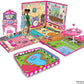 Barbie ZipBin 40 Doll Dream House Toy Box Playmat