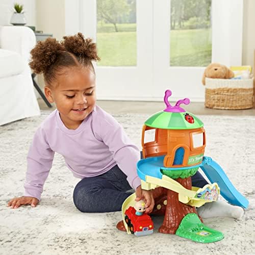 VTech CoCoMelon Go Go Smart Wheels Treehouse Track Set