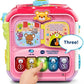VTech Sort and Discover Activity Cube Frustration Free Packaging Pink