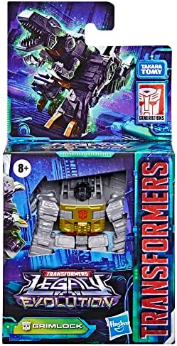Transformers Legacy Evolution Core Grimlock Toy 3.5-inch Action Figure for Boys and Girls