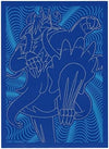 Pokemon Card Sleeves - Rapid Strike Urshifu Blue - 65 Sleeves Per Pack - Battle Style