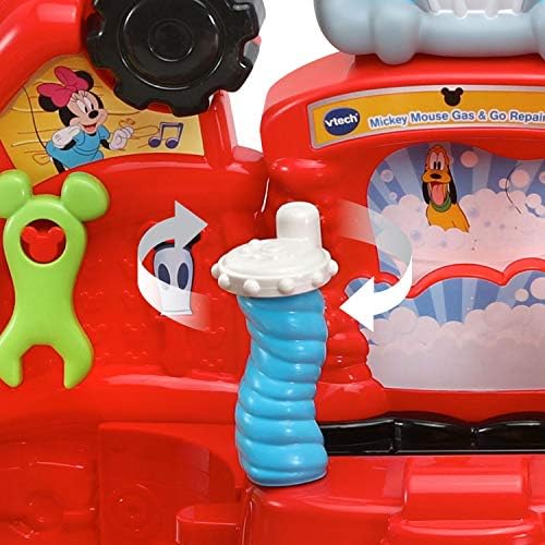 VTech Go Go Smart Wheels - Disney Mickey Mouse Gas and Go Repair Shop