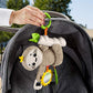 Fisher-Price Baby Toy Slow Much Fun Stroller Sloth Travel Activity with Motion Sensory