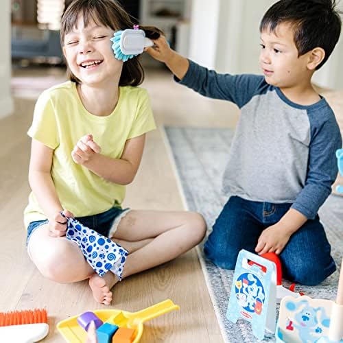 Melissa & Doug Melissa Doug Blue's Clues You Clean-Up Time - Toddler Toy Cleaning Set