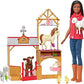 Barbie Sweet Orchard Farm Doll Vet Playset