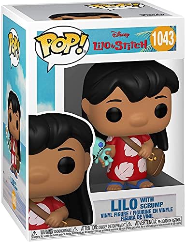 Funko Disney Lilo Stitch - Lilo with Scrump Pop Vinyl Figure Bundled with Compatible Pop