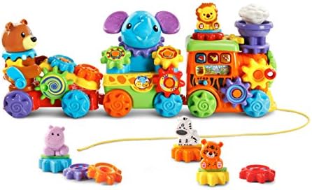 VTech GearZooz Roll and Roar Animal Train Frustration Free Packaging