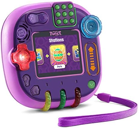 LeapFrog Rockit Twist Handheld Learning Game System Purple