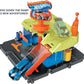 Hot Wheels City Toy Track Set Downtown Express Car Wash Playset