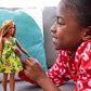 Barbie Fashionistas Doll with Long Blonde Hair - Tropical Outfit