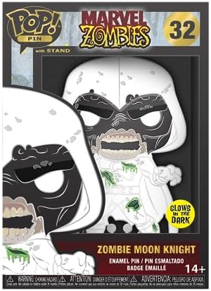 Funko Loungefly PIN Large Enamel Pin Marvel Zombie Moon Night - Moon Knight - Marvel