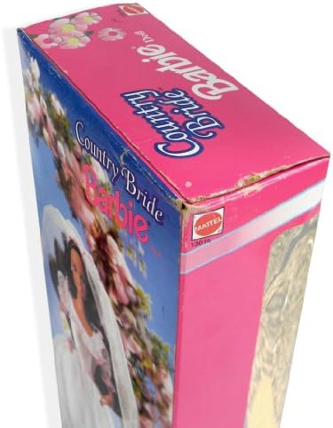Barbie Country Bride Doll Brunette Wal Mart 1994