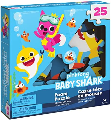 Spin Master Pinkfong Baby Shark 25-Piece Foam Jigsaw Puzzle