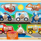 Melissa & Doug Melissa Doug Vehicles Jumbo Knob Wooden Puzzle 8 pcs