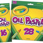 Crayola Oil Pastels-28Pkg