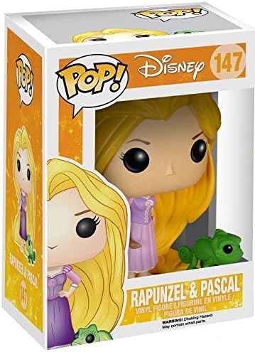Funko Disney Princess Tangled - Rapunzel Pascal Pop Vinyl Figure Bundled with Compatible