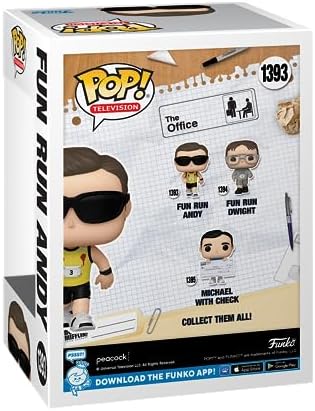 Funko POP TV The Office - Fun Run Andy Bernard - Collectable Vinyl Figure