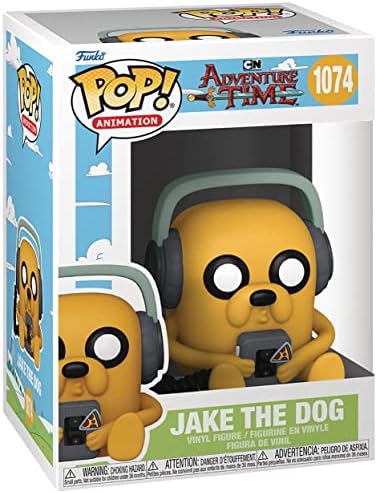 Funko Pop Animation Adventure Time - Jake with Player Vinyl Figure Bundled with
