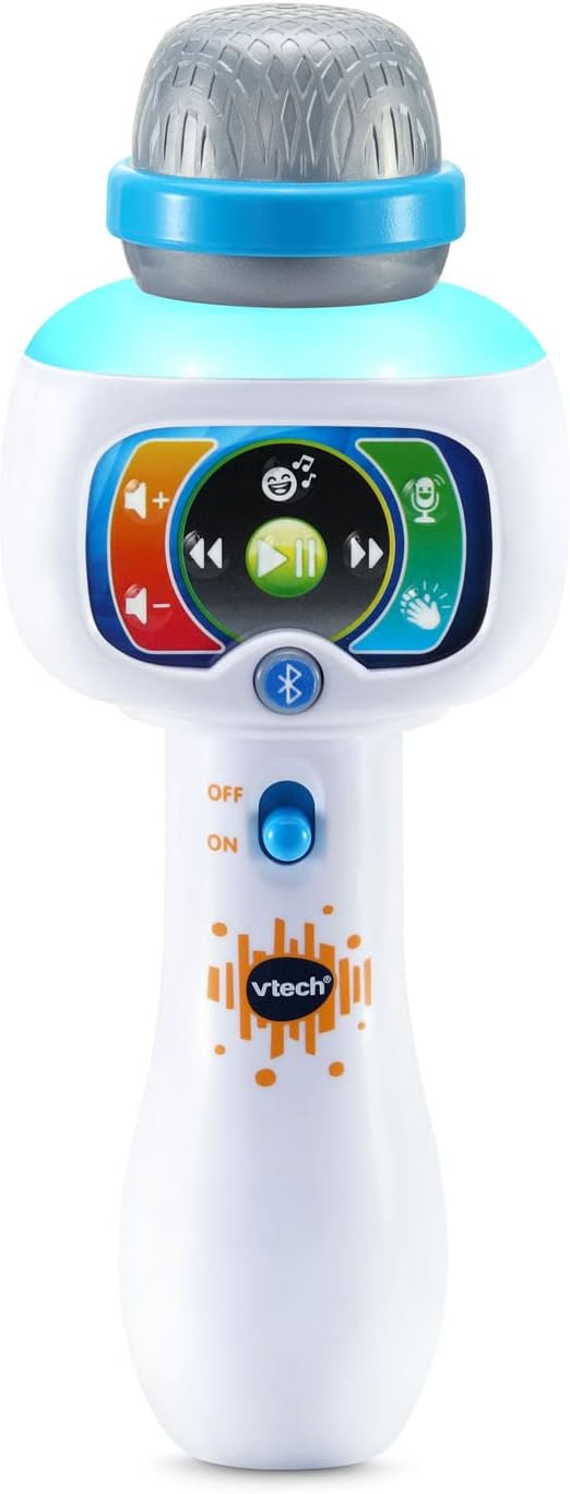 VTech Sing It Out Karaoke Bluetooth Microphone White