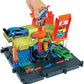 Hot Wheels City Toy Track Set Downtown Express Car Wash Playset