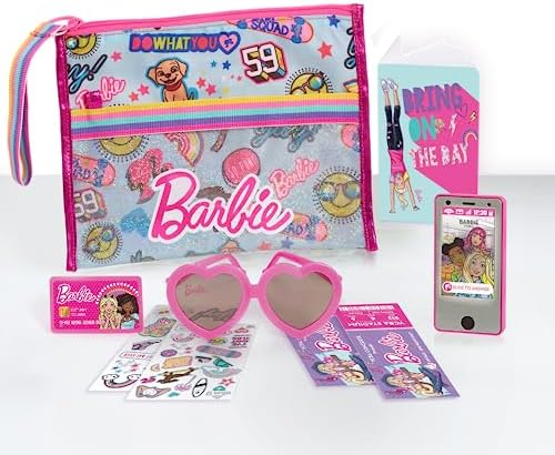 Barbie Electronic 10-Piece Purse Set for Ages 3 Up by Just Play