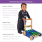 Melissa & Doug Melissa Doug Deluxe Chomp and Clack Alligator Push Toy and Activity Walker