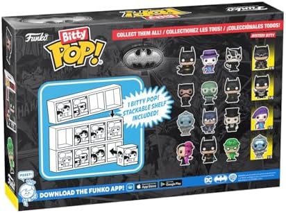 Funko Bitty POP Batman 85th - Freeze 4-Pack and A Surprise Mystery Mini Figure - 0.9 Inch