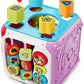 VTech Sort and Discover Activity Cube Frustration Free Packaging Pink