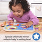 Melissa & Doug Melissa Doug Ms. Rachela Wooden Peek-a-Boo Jumbo Peg Puzzle