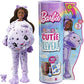 Barbie Cutie Reveal Doll Fantasy Series Teddy Bear Plush