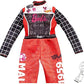 Barbie Clothes - Career Outfit Doll Racecar Driver Jumpsuit with Trophy Multi