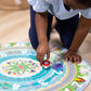 Melissa & Doug Melissa Doug Round the Shore Tracks Cardboard Jigsaw Floor Puzzle