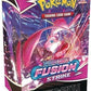 Pokemon TCG Sword Shield Fusion Strike Build and Battle Booster Kit Box Set - 4 Packs