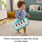 Fisher-Price Baby Playmat Glow and Grow Kick Play Piano Gym Blue Musical Learning Toy