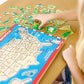 Melissa & Doug Melissa Doug USA Map Sound Puzzle - Wooden Puzzle With Sound Effects 40 pcs