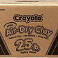 Crayola Air Dry Clay 5lbs Natural White Modeling Clay for Sculpting Material Bulk Craft