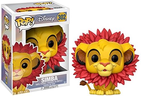 Funko Pop Disney Lion King-Simba Leaf Mane Toy