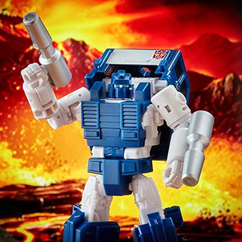 Transformers Generations War for Cybertron Kingdom Deluxe WFC-K32 Autobot Pipes Action