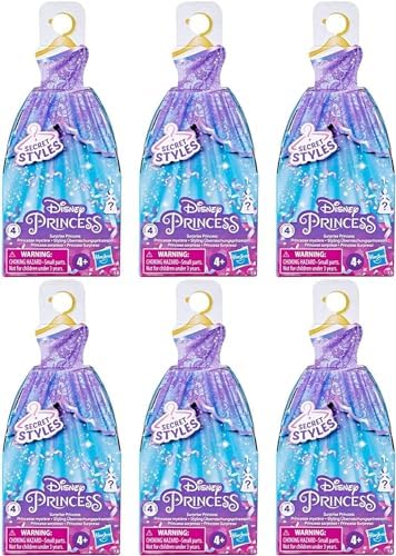 Hasbro Disney Princess Secret Styles Articulated 9cm 3.5 Doll