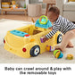 Fisher-Price Baby to Toddler Learning Toy 2-in-1 Servin' Up Fun Jumperoo Activity Center with Music Lights and Shape Sorting Puzzle