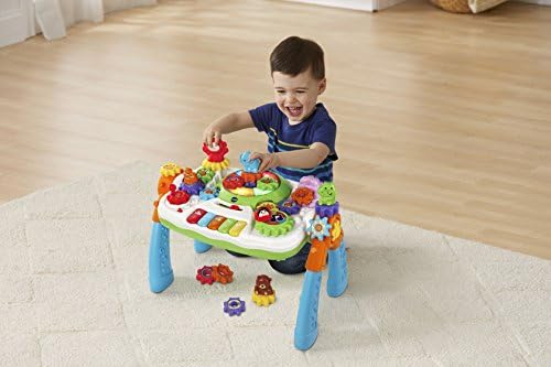 VTech GearZooz 2-in-1 Jungle Friends Gear Park Frustration Free Packaging Multicolor