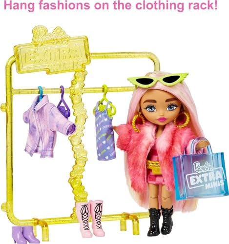 Barbie Extra Minis Doll Fashion Playset