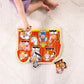 Melissa & Doug Melissa Doug Farm Animals Jumbo Knob Wooden Puzzle