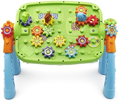 VTech GearZooz 2-in-1 Jungle Friends Gear Park Frustration Free Packaging Multicolor