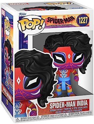 Funko POP Vinyl Spider-Man Across The Spider-Verse - Spider-Man India - Pavitr Prabhakar - Spider-Man - Collectable Vinyl Figure