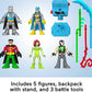 Fisher-Price Imaginext DC Super Friends Preschool Batman Battle Multipack 9-Piece Figure